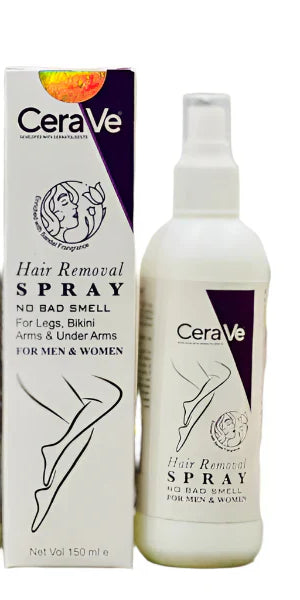 CeraVe Hair Removal Spray πΏ | Quick, Painless & No Bad Smell πΈ β For Men & Women