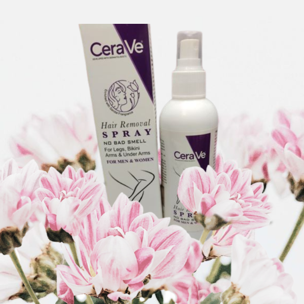CeraVe Hair Removal Spray 🚿 | Quick, Painless & No Bad Smell 🌸 – For Men & Women